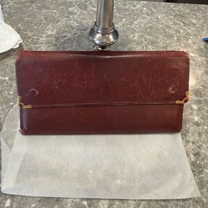 Cartier Brown Leather Wallet